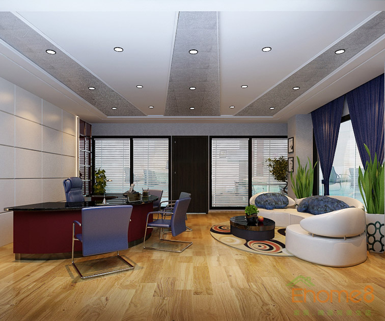 現代風辦公室裝修效果圖12