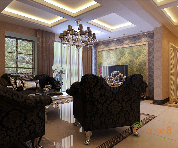 巴洛克 風(fēng)格豪華客廳裝修圖.jpg